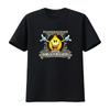 Tricou World Industries Flameboy Negru Mărime Mică Nou Fără Etichete vintage Spălat streetwear haine de designer homme Elegant