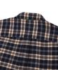 WACKY WILLY Flannel Big Check Shirt Dark Blue