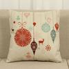 Christmas Deer Sofa Bed Home Decoration Festival Pillow Case Cushion Cover
