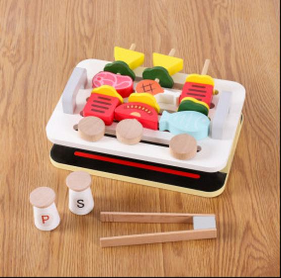 Wooden Danish Ice Cream & Tea Playhouse Toy for Kids & Parents