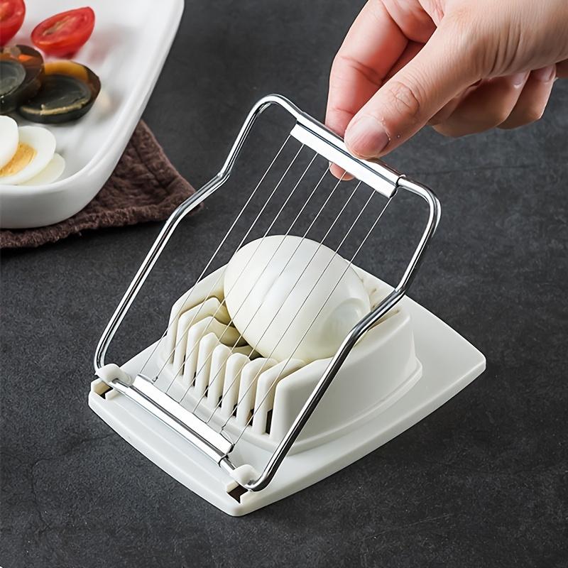 Egg Slicer Various Multi Functional Stainless Steel Egg Slicers Can Cut Soft Food for Practical Quick Household Kitchen Tools