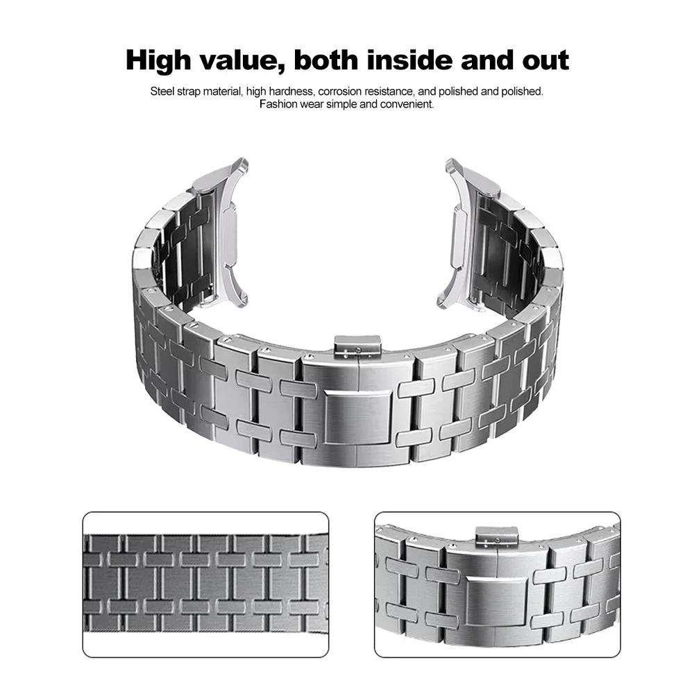 Stainless Steel Bracelet for Samsung Galaxy Watch Ultra 47mm Band GALAXY ULTRA 47MM Strap Luxury No Gaps Quick Fit ultra Correa