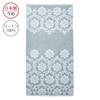 Nishikawa Imabari Bath Soft and Made in TT14253003 Towel, 60x120cm, Washable, 100% Cotton, Fluffy, Japan, Green,