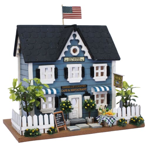

Billy Handmade Dollhouse Kit Woody House Collection Cafe & Restaurant 8811
