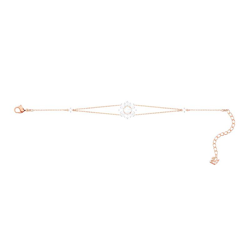 Swarovski Sunshine Sunflower Bracelet Women's Rose Gold Plated 5451357