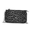 Stylish 2024 French Trendy Small Square Bag With Chic Leopard Print Design
