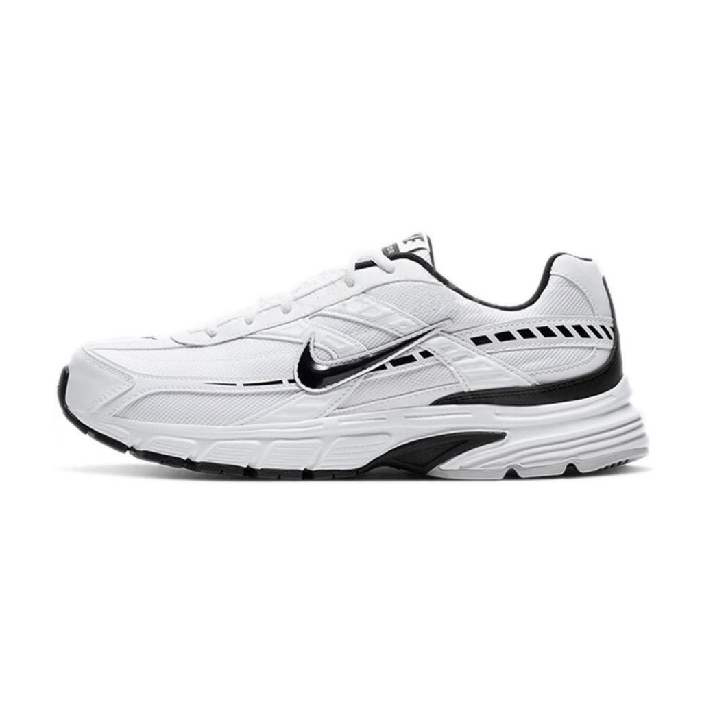 Nike Initiator Leather, Textile Abrasion Resistant Slip Resistant Low top Rubber City Commuting Running Shoes Men's 394055-100(Team1761-S-BOX)