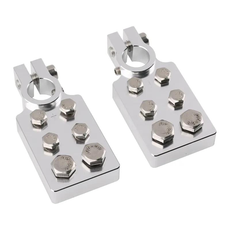 For SAE Top Post Clamp 6 Spot Flat Lug Battery Terminal Positive Negative For Northstar AGM35 AGM34 AGM34/78 AGM65 AGM24 AGM24F