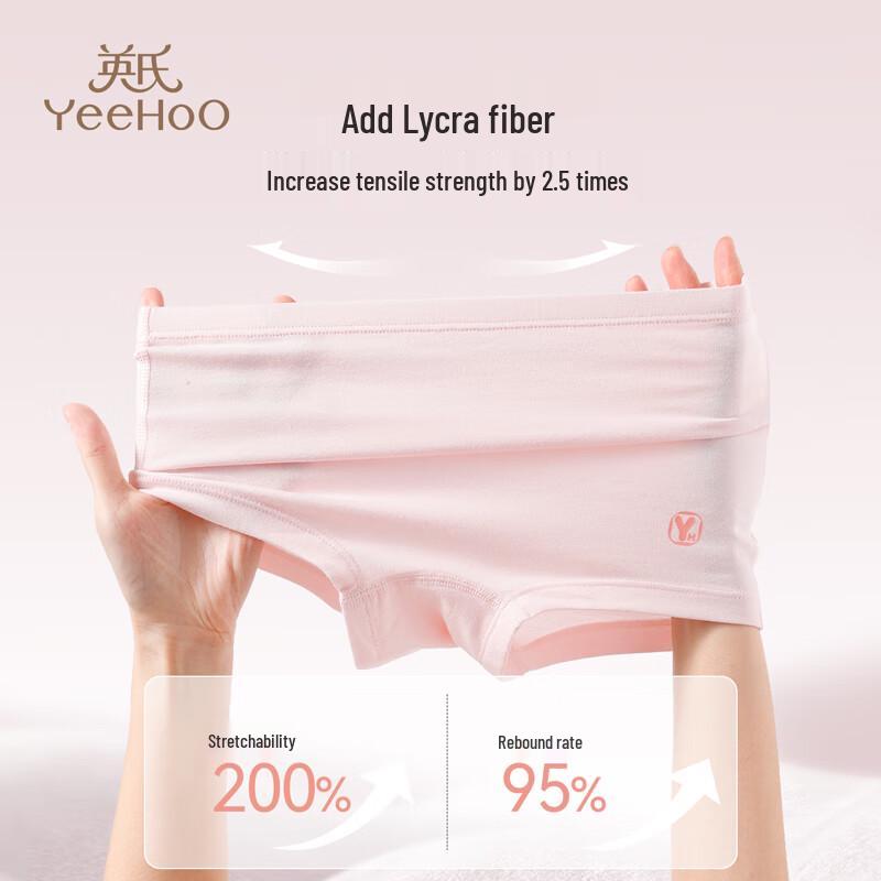YeeHoO Kids Antibacterial Cotton Boxer Briefs