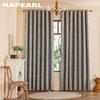 1PC NAPEARL European Luxury 100% Blackout Blackout Curtain Vintage Floral Curtains Curtain for Bedroom Living Room Balcony Window for Home Decor