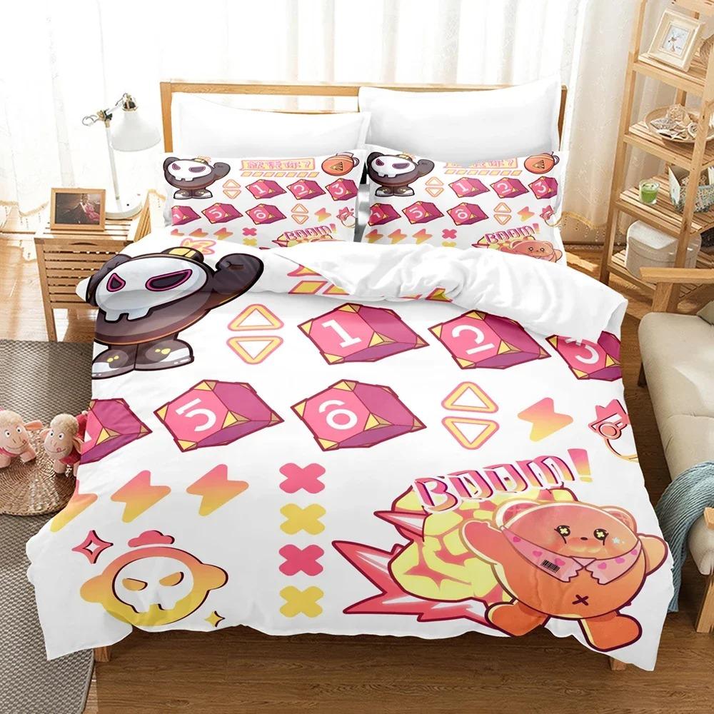 

3D Принт Игра Вечеринка Яйца Комплекты Постельного Белья Набор Пододеяльника С Наволочкой Полуторный Двуспальный Квинсайз Кингсайз Постельные Принадлежности Постельное Белье Домашний Текстиль 70x133cm 2pcs