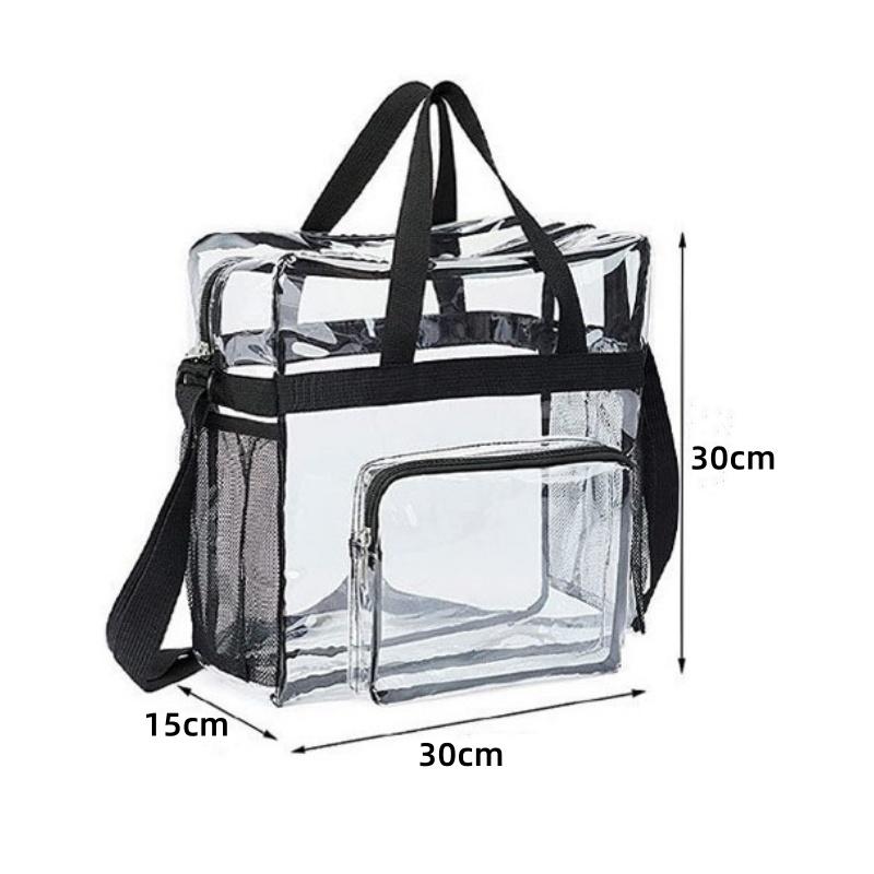 Men's Women's Cosmetic Bag Transparent Waterproof Large-Capacity Lipstick Toiletries Organizer Makeup Bag