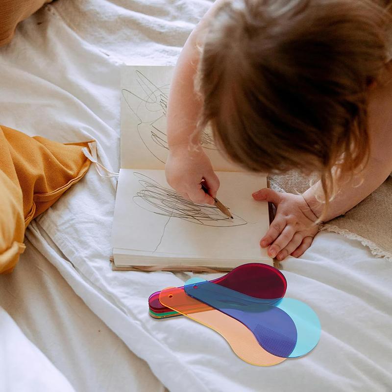 6pcs/set Transparent Board Physics Teaching Supplies Scientific Observation Game Props Montessori Busy Board Game Gift TMZ