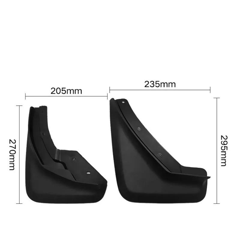 Flaps-uri de noroi pentru Volvo XC40 2018 - Set clapete de noroi Aparatoare de noroi Aparatori de noroi Aripa fata spate Accesorii auto
