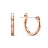 Swarovski Mini Pierced Ingwer Kristall Ohrringe Damen Ohrringe Weiß Roségold 5567528