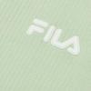 FILA Heritage Basketball Letter Print Soft Comfortable Casual Polo Dress Women dresses Light-Green F11W428317FLG
