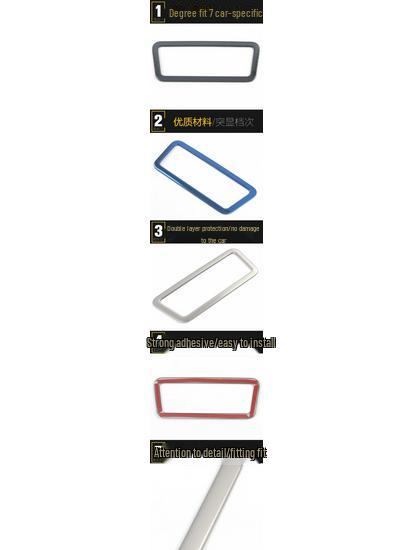 Suitable for 2020 GL8ES653T Rear Reading Light Luminous Ring Car Roof Lighting Decorative Sticker.