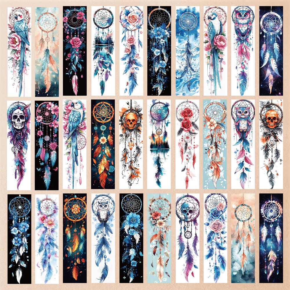 

32 шт., Абстрактная закладка с черепом, подходит для сезона возвращения в школу, Рождества, Хэллоуина, учителей, читателей и дней рождения.