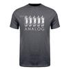 Analog Vacuum Tube TShirt for Radio and Amp Collectors Funny Electron Valve Lover T Shirts Summer Streetwear Gifts HJ057