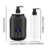Single Bottle Oil Heater with Bottles Touch Control Key Lotion Warmer White