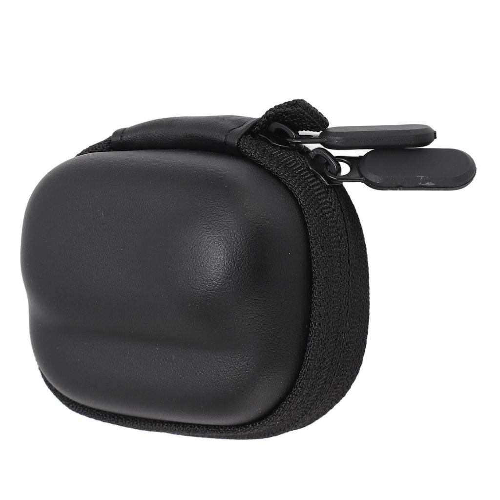 Small Action Camera Storage Bag PU Mini Storage Bag Protective Hard Shell Case with Mountain Buckle for Insta360 GO3