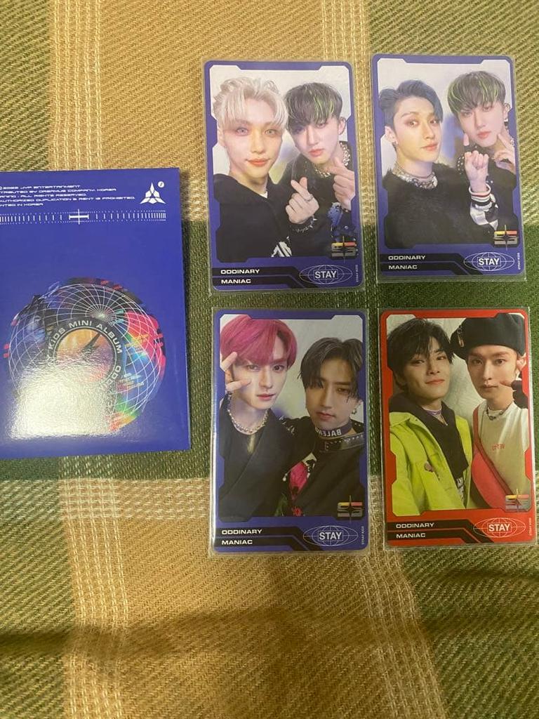 [USED] Stray KidsODDINARY SCANNING Ver. (with Bonus)