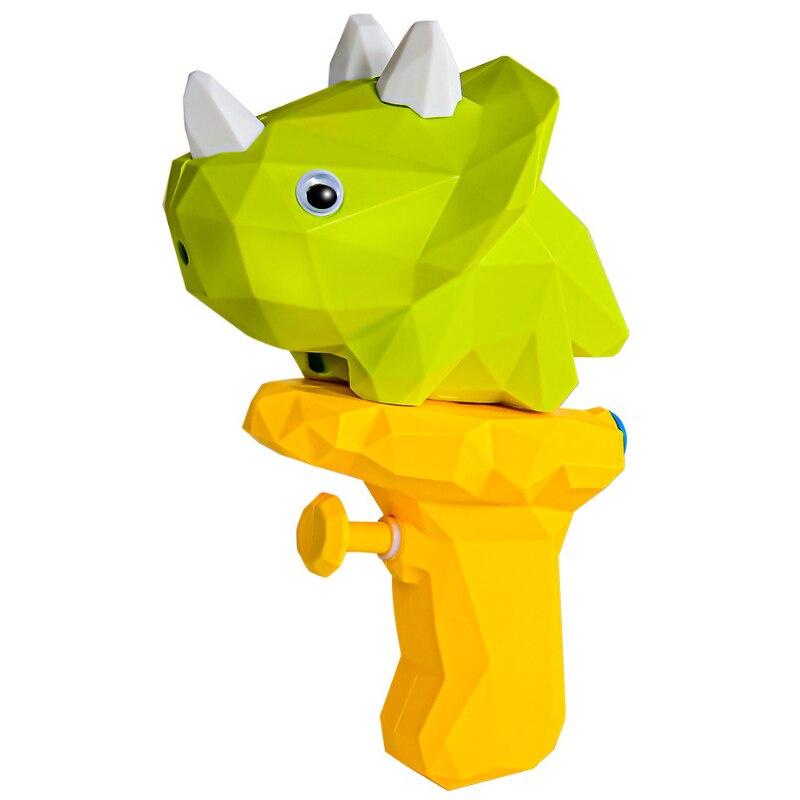 Creative Design Dinosaur Water Gun Children Summer Outdoor Beach Water Toy Push-type Water Gun Toy