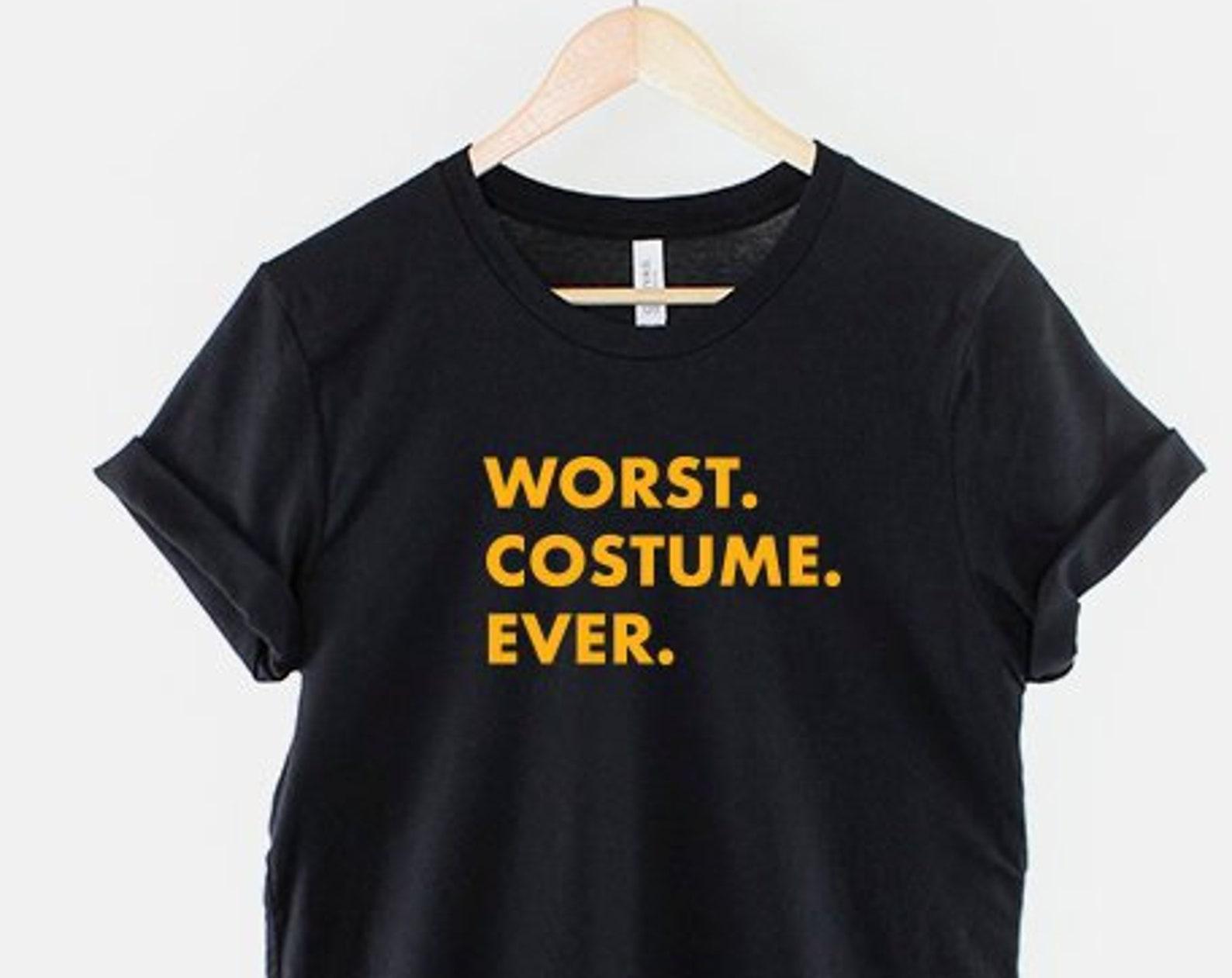 Kids Halloween T-Shirt - Funny Worst Costume Ever Design 4XL