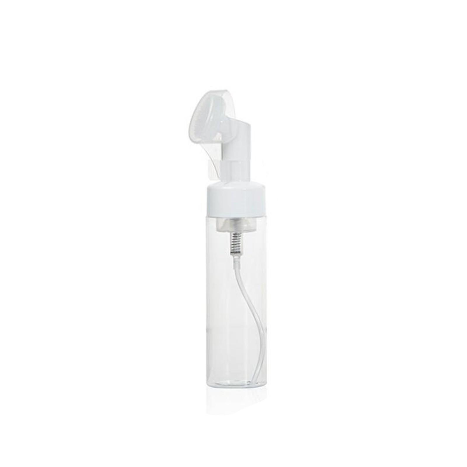 

Transparent Foam Facial Cleansing Milk Bottle Cleansing Silicone Foam