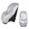 Reflective Fabric Car Seat Sun Shade Full Coverage Protective Cover  Storage Protection