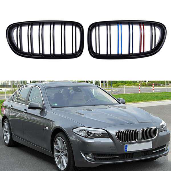 1 Pair Intake Grille Cover for 2010-2017 BMW F10, F11, F18 5 Series