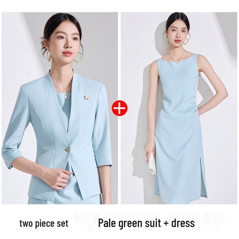2025 Women's White Blazer: High-End Professional Attire with Goddess Style for the Workplace