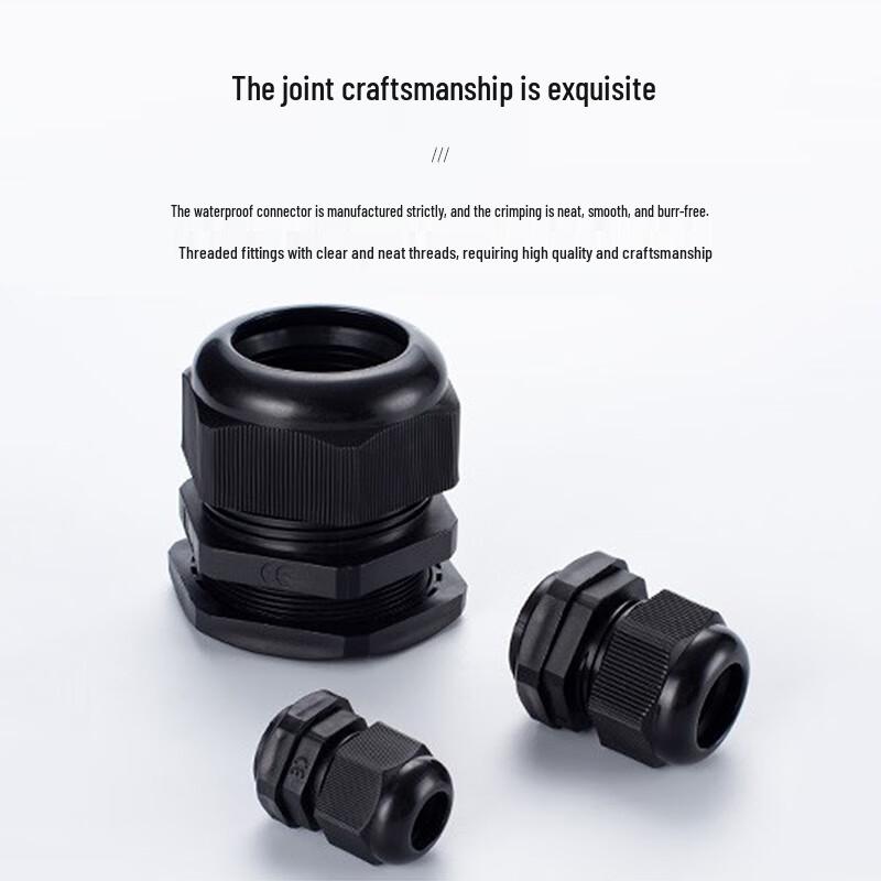 Nylon Waterproof Cable Gland Connector Kit