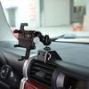 For Toyota FJ Cruiser 2007-2026 Aluminum Alloy Car Mobile Phone Bracket Car Navigation Bracket GPS Bracket Accessories