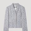 She Smiss Glitter Tweed Collar Jacket Swwjkp11070