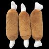 Squeaky Plush Chicken Drumstick Dog Toy