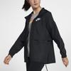 Nike Sportbekleidung Wasserabweisend Damen Gewebte Jacke Schwarz AJ2983-010