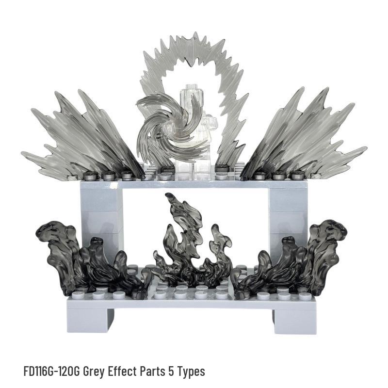 

Серый аниме-стиль вихрь вихревой взрыв эффект строительный блок игрушка