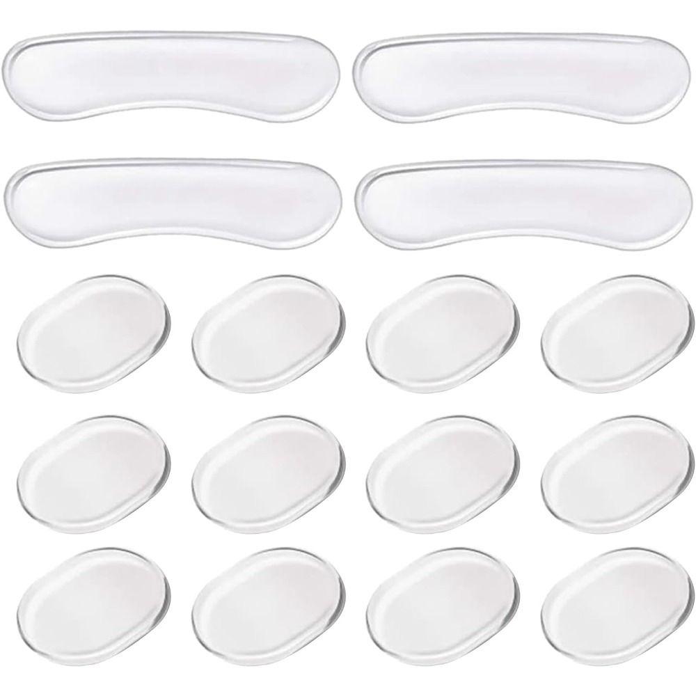 

16 шт./упаковка Силіконові глушники для барабанів Прозорі амортизаційні накладки для барабанів Прозорі накладки для вимкнення звуку барабанів 16Pcs/Pack