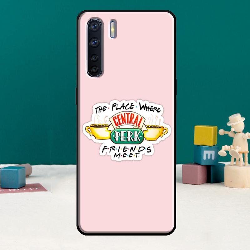 

Central Perk Coffee friends Phone Case For Oppo A78 A96 A58 A18 A38 A98 A17 A77 A80 A40 A60 A16 A76 A74 A94 A54 A15 A57S OPPO A54 4G