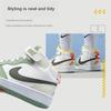 New Nike Court Borough Mid Off White Green GS FV3649-171