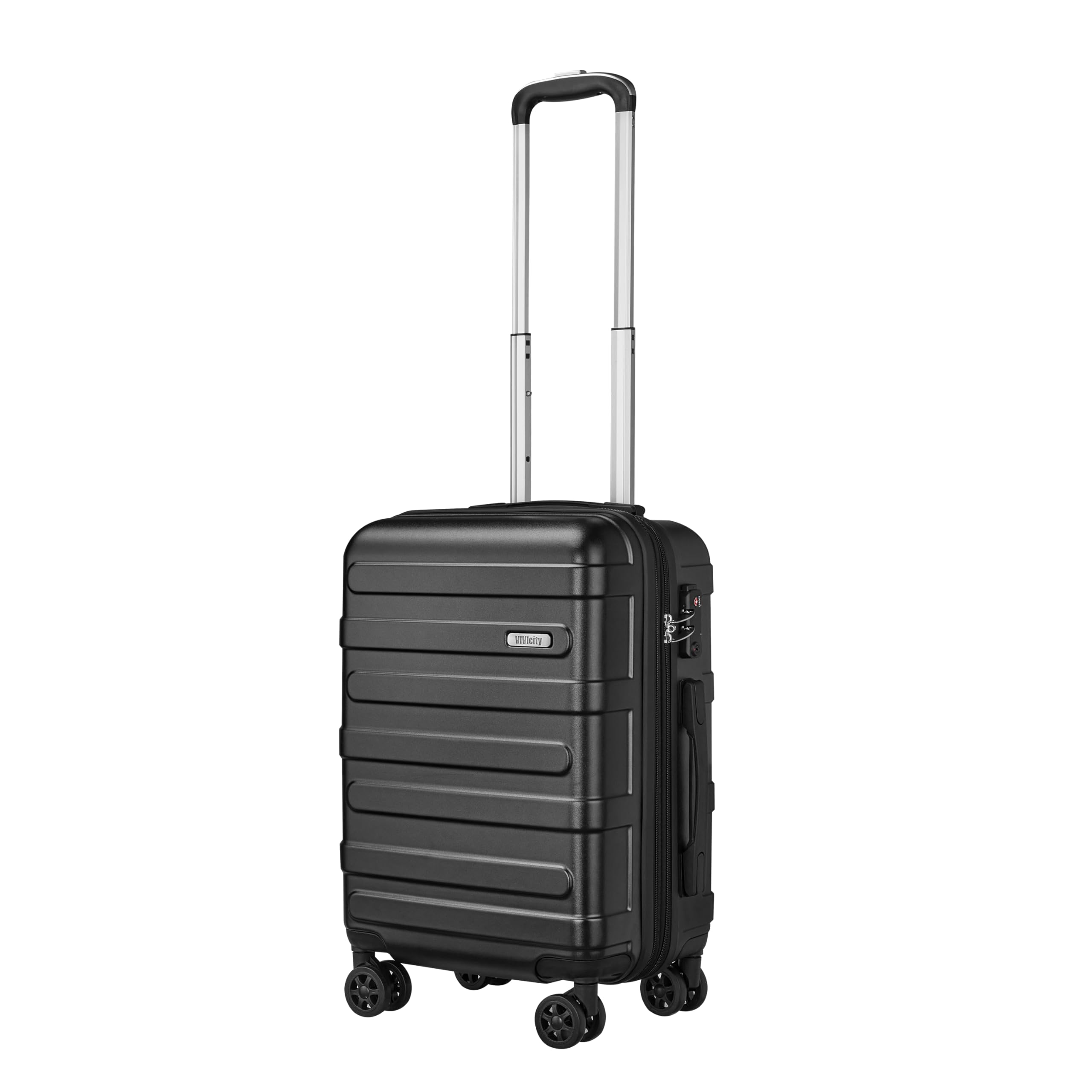 

Carry Carry Bag with Expansion 360 Degree Double TSA Zipper Business Hospitalization 1 Night and 2 [VIVICITY] Suitcase, Case, Carry-on, Function, чорний