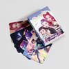 50Pcs Film K-Pop Demon Hunters Anime Laser Card Cartoon Girls Group Merchandise Hd Lomo Postcard Fans Collection Photos Gift