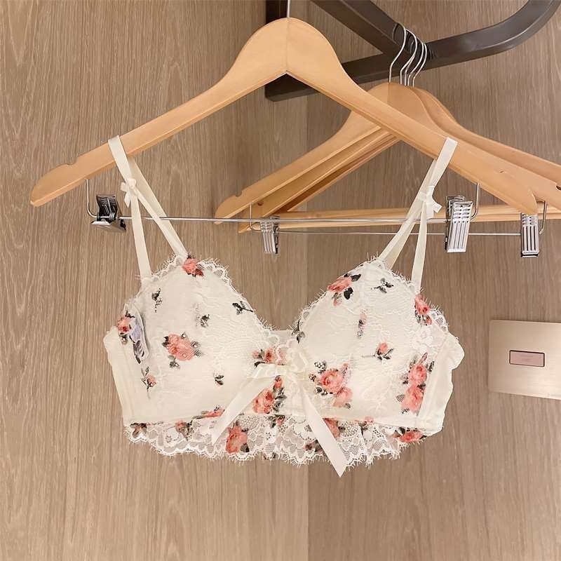 Florl Push Up Bras Wireless Adjustable Girls Sexy Women Underwear