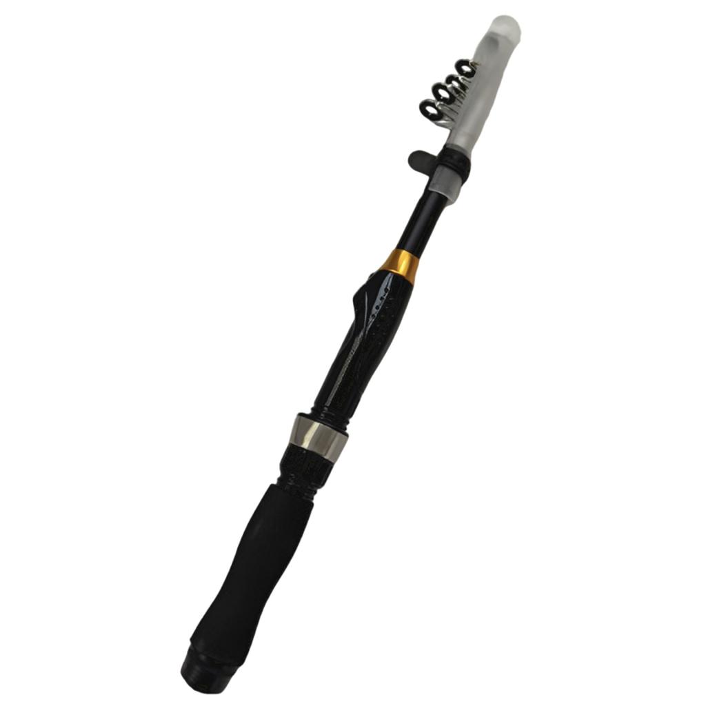 Extendable Fishing Rod Lightweight and Compact Design Portable Collapsible Fishing Pole Super Short for Saltwater & Freshwater