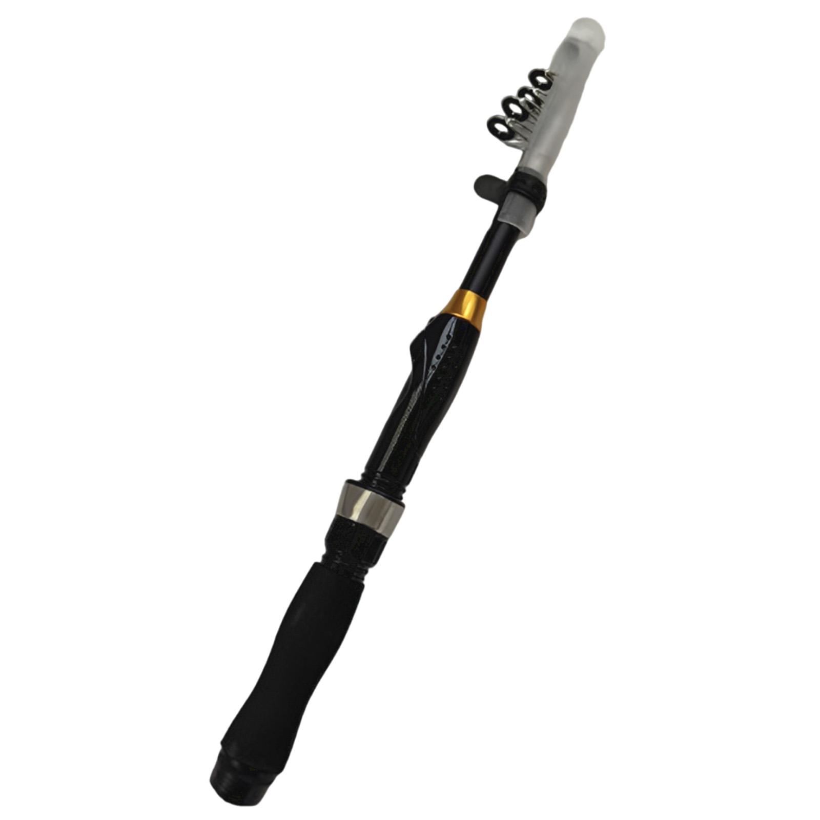 Telescopic Fishing Rod 1.3m/1.5m/1.7m/1.9m/2.1m/2.3m Pesca Mini Travel Rod Reel Seat Portable Ultra Short Small Fishing Pole