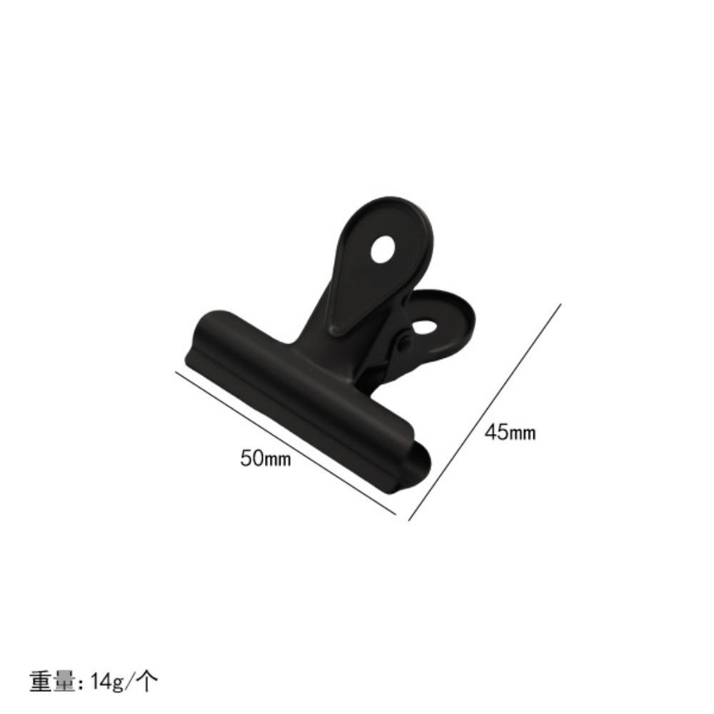 Metal Bulldog Clips Heavy Duty Document Storage Ticket Clip Vintage Binder Clips For Office Use