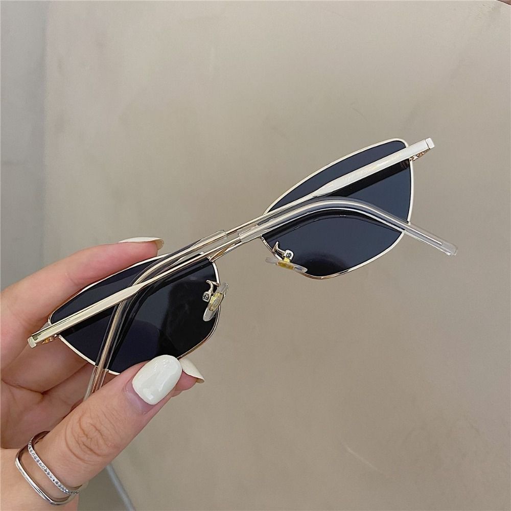 Vintage Metal Framed Sunglasses Metal UV Protection Sunglasses Travel