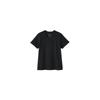 MUJI Women's Cooling, Sweat-Resistant Crew Neck Short-Sleeve T-Shirt, Black, Size XL (BB2WTA6S)