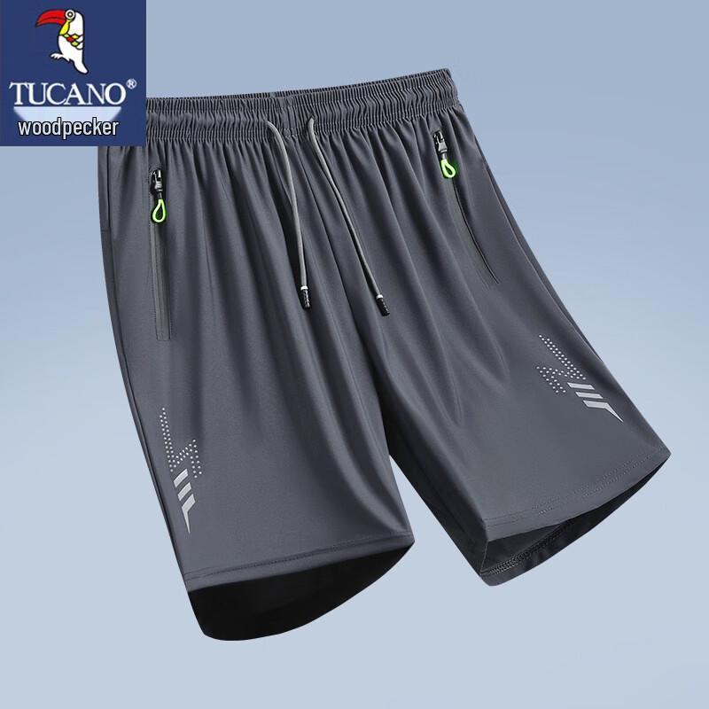 TUCANO Men s Ice Silk Quick-Dry Casual Sports Shorts XL